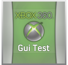 XBOX 360 Gui Test